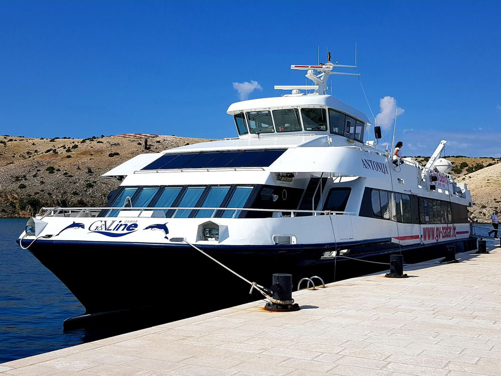 Catamaran Zadar - Silba - Rab - Krk - Rijeka